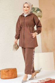 Modest Brown Dual Suit 12741KH - 3