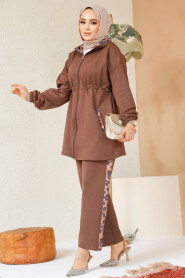 Modest Brown Dual Suit 12741KH 