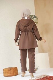 Modest Brown Dual Suit 12741KH - 4