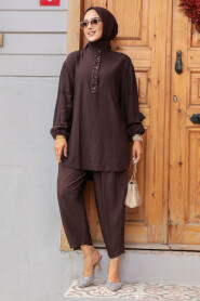 Modest Brown Dual Suit 14230KH - 1