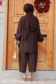 Modest Brown Dual Suit 14230KH - 2