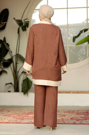 Modest Brown Dual Suit 19013KH - 3