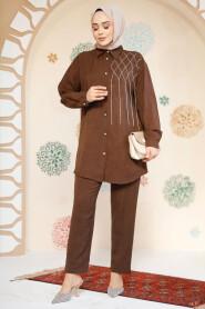 Modest Brown Dual Suit 28131KH - 3