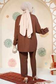 Modest Brown Dual Suit 28141KH - 3