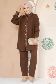 Modest Brown Dual Suit 28501KH 