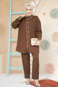 Modest Brown Dual Suit 28501KH - 2