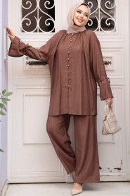 Modest Brown Dual Suit 30451KH - 3