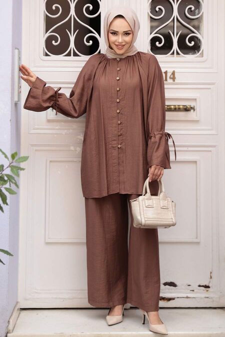 Modest Brown Dual Suit 30451KH - NEVA STYLE