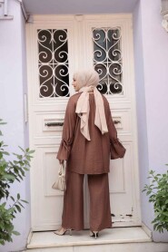 Modest Brown Dual Suit 30451KH - 4