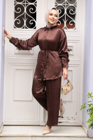 Modest Brown Dual Suit 4016KH - 1