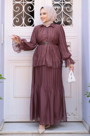 Modest Brown Dual Suit 4478KH - 4