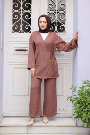 Modest Brown Dual Suit 50183KH - 2