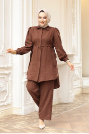 Modest Brown Dual Suit 68351KH - 2