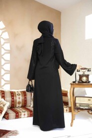 Modest Brown Plus Size Abaya 41569S - 6
