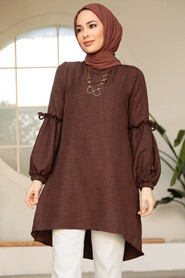 Modest Brown Top 4138KH - 2