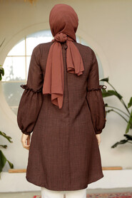 Modest Brown Top 4138KH - 3