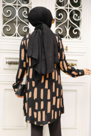 Modest Brown Tunic 11683KH - 3