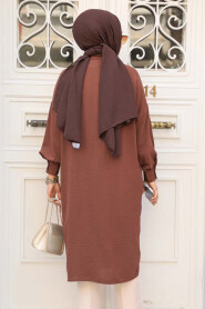 Modest Brown Tunic 6773KH - 3
