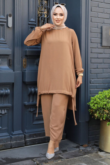 Modest Camel Dual Suit 65876C - NEVA STYLE