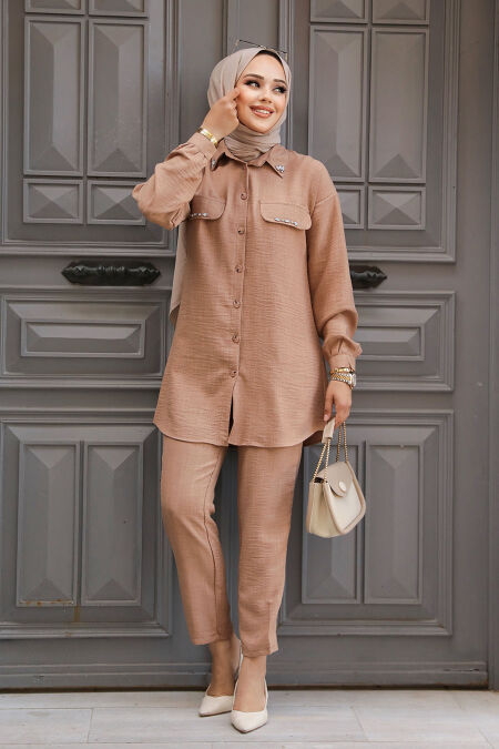 Modest Camel Dual Suit 6752C - NEVA STYLE