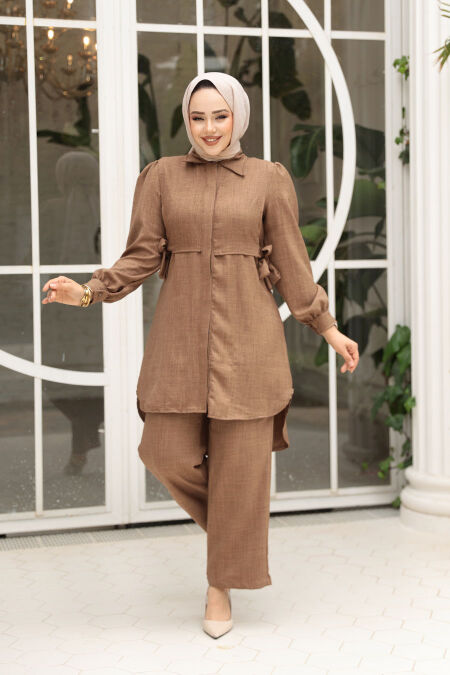 Modest Camel Dual Suit 68351C - NEVA STYLE