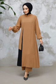 Modest Camel Plus Size Dual Suit 65881C 