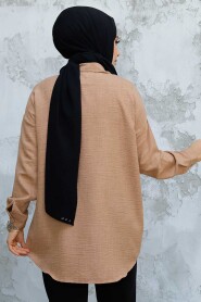 Modest Camel Shirt Top 45280C - 3