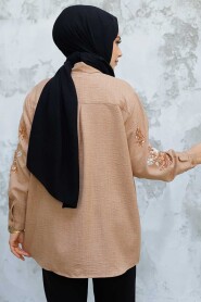 Modest Camel Shirt Tunic 45270C - 3