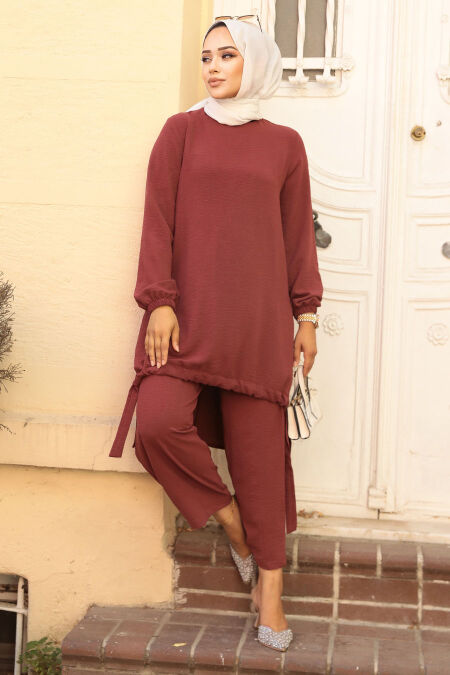 Modest Cherry Dual Suit 65876VSN - NEVA STYLE
