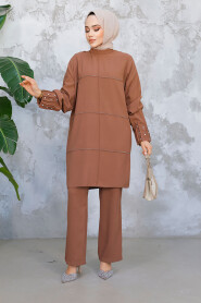 Modest Chocolate Dual Suit 65883CK - 2