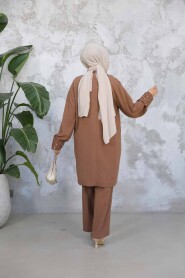 Modest Chocolate Dual Suit 65883CK - 4