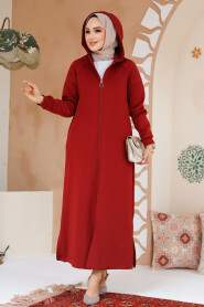 Modest Claret Red Coat 72231BR 