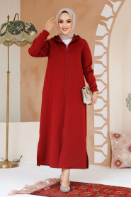 Modest Claret Red Coat 72231BR - 2