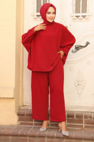 Modest Claret Red Dual Suit 40222BR - 1