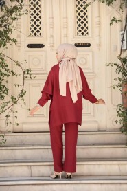 Modest Claret Red Dual Suit 67751BR - 3