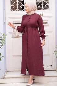 Modest Claret Red Tunic 19045BR - 1