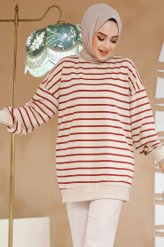 Modest Claret Red Tunic 30175BR - 2