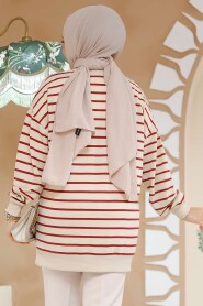 Modest Claret Red Tunic 30175BR - 3