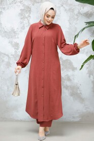  Modest Dark Dusty Rose Dual Suit 10891KGK - 3