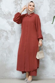  Modest Dark Dusty Rose Dual Suit 10891KGK - 4