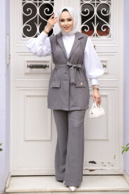 Modest Dark Grey Dual Suit 12551KGR - 2