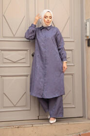 Modest Dark Lila Dual Suit 12981KLILA - 2