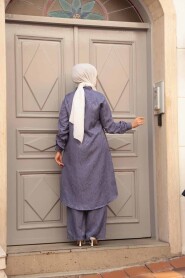 Modest Dark Lila Dual Suit 12981KLILA - 3