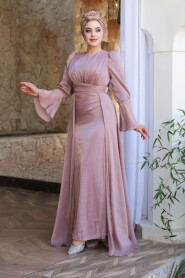 Modest Dusty Rose Bridesmaid Dress 4986GK - 1