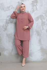 Modest Dusty Rose Dual Suit 12802GK 