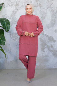Modest Dusty Rose Dual Suit 65883GK 