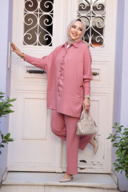 Modest Dusty Rose Dual Suit 67751GK - 3