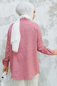 Modest Dusty Rose Shirt Tunic 4526GK - 2