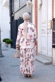 Modest Dusty Rose Skirted Dual Suit 13028GK - 7