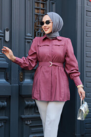  Modest Dusty Rose Tunic 19028GK - 1